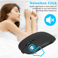 2.4GHz i Bluetooth punjivi miš za Nokia C Bluetooth bežični miš dizajniran za laptop MAC iPad Pro Computer