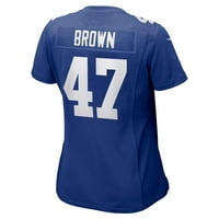 Ženski Nike Cam Brown Royal New York Giants Game Dressey