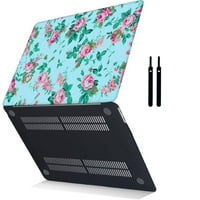 Čvrsti futrola Kompatibilan je samo pušten MacBook PRO S sa XDR ekran tipa C kablske kravata Model: cvijeće 368