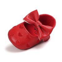Djevojke djeteta PU kožne mary jane cipele vole srčane vezenje princeze protiv klizanja za dijete za
