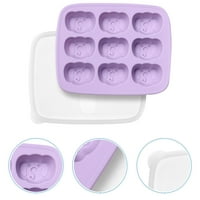 Crtani ledeni kocke ladicu silikonski plijesan za ledene kocke za komplementarnu hranu za bebe