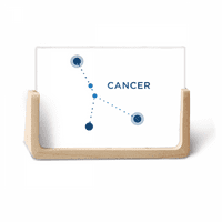 Sazviježđa raka potpisuje zodijak photo drveni okvir okvira okvira okvira