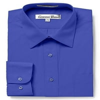 Zbirka gospoda Muška majica slim fit s dugim rukavima - francuska plava - 18. 6-7