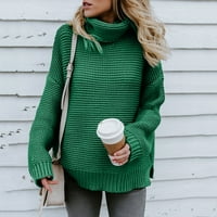 BEPPTER TURLLENECKS džemper za žene crne dugih rukava pulover pletene džempere S-XL