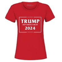 Trgovina 4EVER'E Trump drži Ameriku Odlična grafička majica XX-Veliki crveni