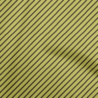 Onuone Georgette viskoza Olive zelene tkaninske pruge šivajuće tkanine od dvorišta tiskane diy odjeće