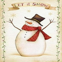 Neka je poster za snijeg print od p.s. Art Studios