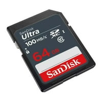 SanDisk 64GB Ultra SDHC UHS-I memorijska kartica sa fokus USB čitačem kartica