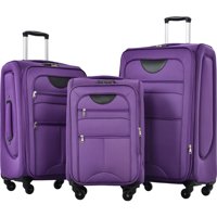 Softshell prtljag Set kofer sa TSA bravom, uspravni spinner s kotačima za prtljagu za poslovne i putovanja,