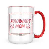 Neonblond Dog & Cat Mom Hovawart krig poklon za ljubitelje čaja za kavu