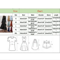 Haljina za žene Čvrsta boja dugih rukava čipke udružene europske i američke stile duge haljine Vestidos