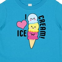Inktastic volim sladoled sa slatkim sladoledom Cone poklon baby boy ili majica za bebe