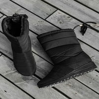 Lacyhop ženski zimski čizme Fau Furne snježne čizme klizanje na toplim čizmama Rad Neklizajuće cipele