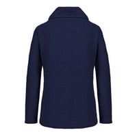 FVWitLYH T majice za žene Brze suho aktivni vrhovi Ženski ovratnik na dugme Dugluk Duks duks duks pulover