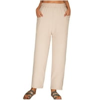 Duge hlače za žene Modni Ležerne prilike Solid Colore Loose pune dužine Hlače Žene planinarske hlače
