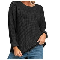 Šumport Ženski klasični lagani džemper s dugim rukavima pulover pulover