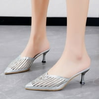 Nečuvene odrasle žene sandale za sandale za žene pod modnim ljetnim ženskim sandale istaknute prstiju