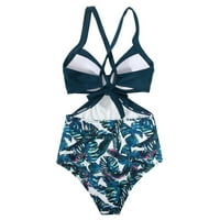 Kupaći kostimi za kupaće gurnite visoki jednodijelni monokini struk up žene kupaći kostimi kupaći kostimi