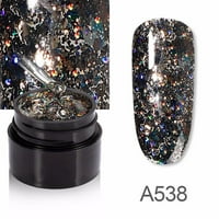 Lak za nokte za djevojke u dobi od 7- Dijamantni super sjajni gel za nokte Poljske boje se postavljaju svijetli za umjetnički dizajn za nokte 5ml plastika