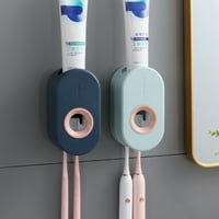 Zidna pasta za zube za zube Squeezer samoljepljenje PP Višenamjenska automatska držač za paste za zube