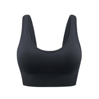 Viadha ženske osnovne čvrste sportske grudnjake Yoga Solid bez rukava hladne ramene casual tenks pluza