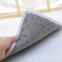60 * 3D ispisana flanelna tkanina prostirka Šareni zadebljani neklizajući tepih za kupatila Kuhinja Voda Apsorpcija Početna Podna mat