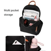 Cocopeaunt Crnog oksford ruksaka za ženske torbe visokokvalitetne ženske stražnje korejski casual bagpack
