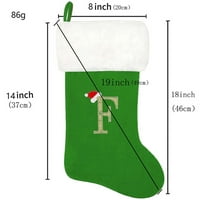 Promocija Božićne ukrase Trodimenzionalne noge Old Man Doll Dekorativne čarape Noćni poklon torba Božićni