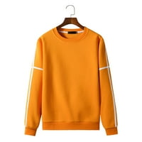 Palato MENS T majice, muškarci casual solidni bazični pulover Okrugli džemperi na vrhu sa dizajnom za