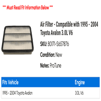 Zračni filter - kompatibilan sa - Toyota Avalon 3.0L V 2003
