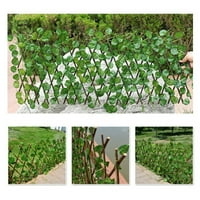 Umjerna umjetna zelena ograda, vanjska dvorište ograda, ukrasni listovi za blokiranje biljaka