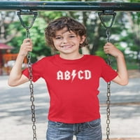 AB, CD majica Toddler -Goatdeals dizajni, mališani