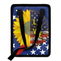 Biventing Store American zastava za kabine za kapu za smeće, otporna na likovod, smeće za smeće može