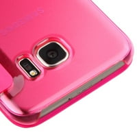 Mybat Folio kožna futrola za Samsung Galaxy S Edge - vruća ružičasta