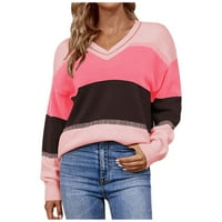 Durtebeua pulover džempere za žene labave površine zimske termalne džemper