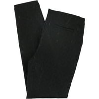 Alfani ženske dijamantne ležerne salonske hlače, crna, redovna