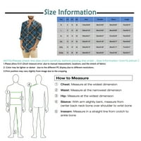 Flannel majica za muškarce Dizajnerska proljetna ljeta Muška povremena 3D bundeva Halloween Tiskanje