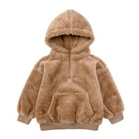 Loopsun Ljetna ušteda odjeća Dječji zimski kaputi za zimski debeli kaput dječaci Djevojže janješta baršuna
