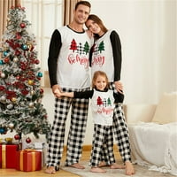 Izhanske porodice podudaranje božićne pidžame setovi HyrightTree Top hlače Božićne PJS bodi