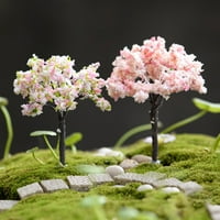 Tongl simulacijsko drvo bez zalijevanja Izvrsna izrada Sakura Tree Micro Pejzaž Podešavanje malog stabla