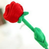 Plišane ruže za Valentinovo razne boje ruže duga fleksibilna stabljika za ukrašavanje