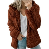 Zimski kaputi za žene, moda zimska klirenca moda ženska topla laka kaput jakna zima patentni patentni