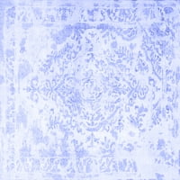 Ahgly Company Machine Persible Pravokutnik Perzijski plavi Tradicionalni prostirke, 5 '7'