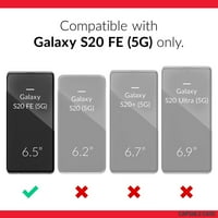 Capsule Case kompatibilan sa Galaxy S Fe [Hybrid Slim Fit Cute Design Heavy Duty zaštitna Clear Edge