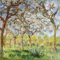 Proljeće na Giverny Posteru Print Claude Monetom
