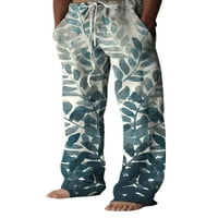 Bomotoo muške pantalone za crtanje elastičnih struka hlače casual salon jogger palazzo pant slika boja