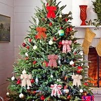 Heiheiup božićni ukrasi laneni božićni lukovi Božićne ukrase drvca lukovi božićni lukovi osvijetljeni