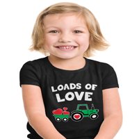 TStars Boys unise Valentinovo košulje za djecu Love Love of Love Tractor LJUBAV POKLONSKA IDEJA za dječju