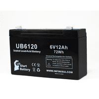 - Kompatibilna hindilite 6V baterija - Zamjena UB univerzalna zapečaćena olovna kiselina - uključuje