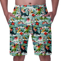 Dječaci i muški kratke hlače Ležerne prilike na plaži Dinosaur za muškarce Ljetne kratke hlače, Flowy
